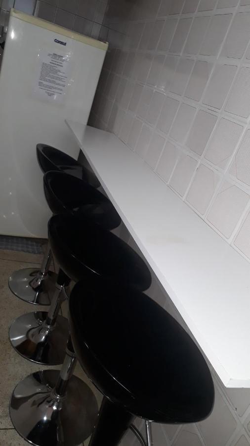Apartamento Mobiliado Predio Frente Ao Mar São Vicente المظهر الخارجي الصورة